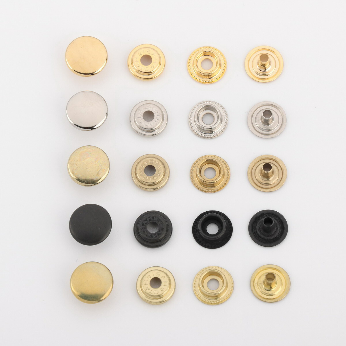 楽天市場】HASI HATO バネホックNO.7060 12.6mm 標準セット 鉄材