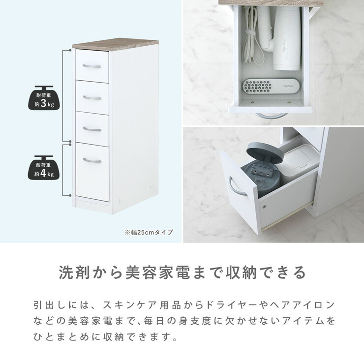 楽天市場】【2025年新商品】隙間収納 すき間収納 ランドリー チェスト