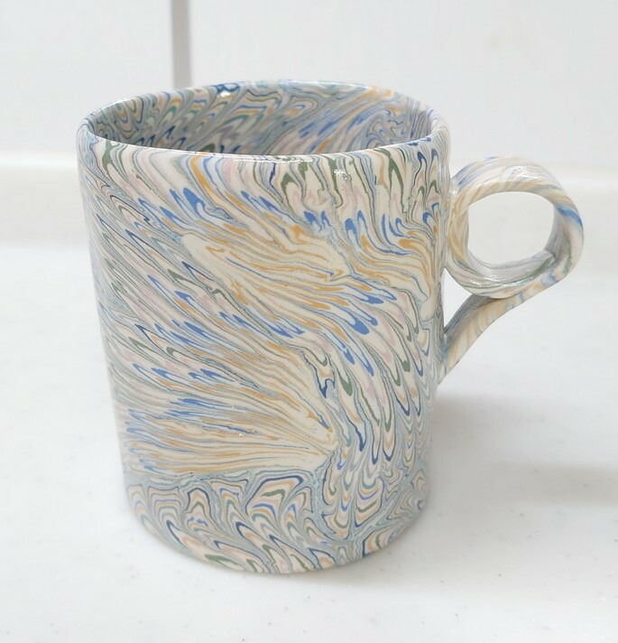 長江哲男　高台皿　　民藝 更紗窯 長江哲男 | 綱具屋SETORe