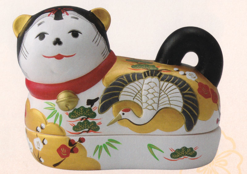 楽天市場】犬筥(いぬばこ) 鶴 : 干支お雛様のせともの市場