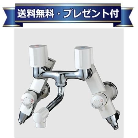 楽天市場】プレゼント付き [KM13N2SL]KVK ソーラー2ハンドル混合栓併用