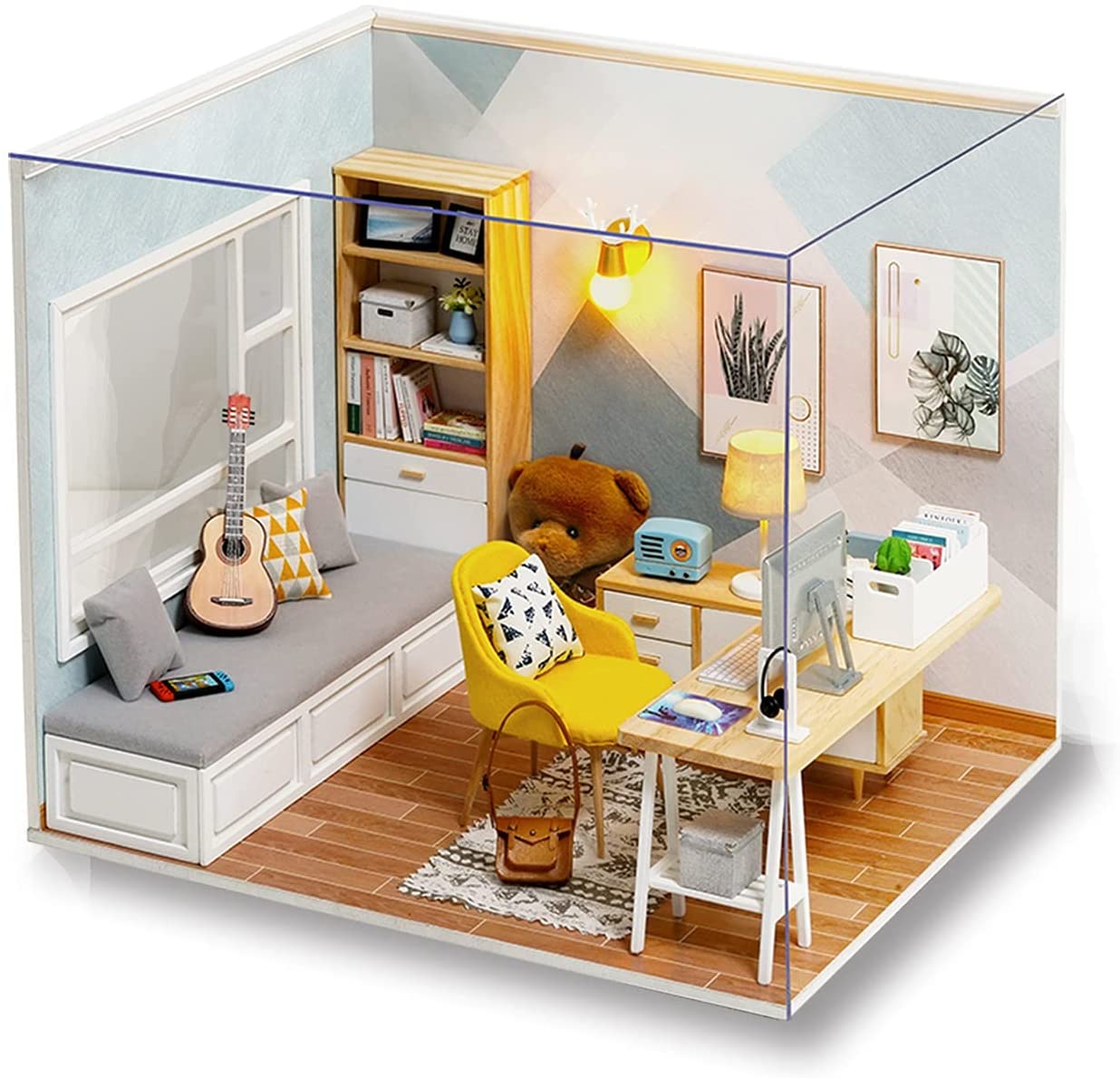 楽天市場】ドールハウス 1/12サイズ 初心者 手作り ミニチュアキット