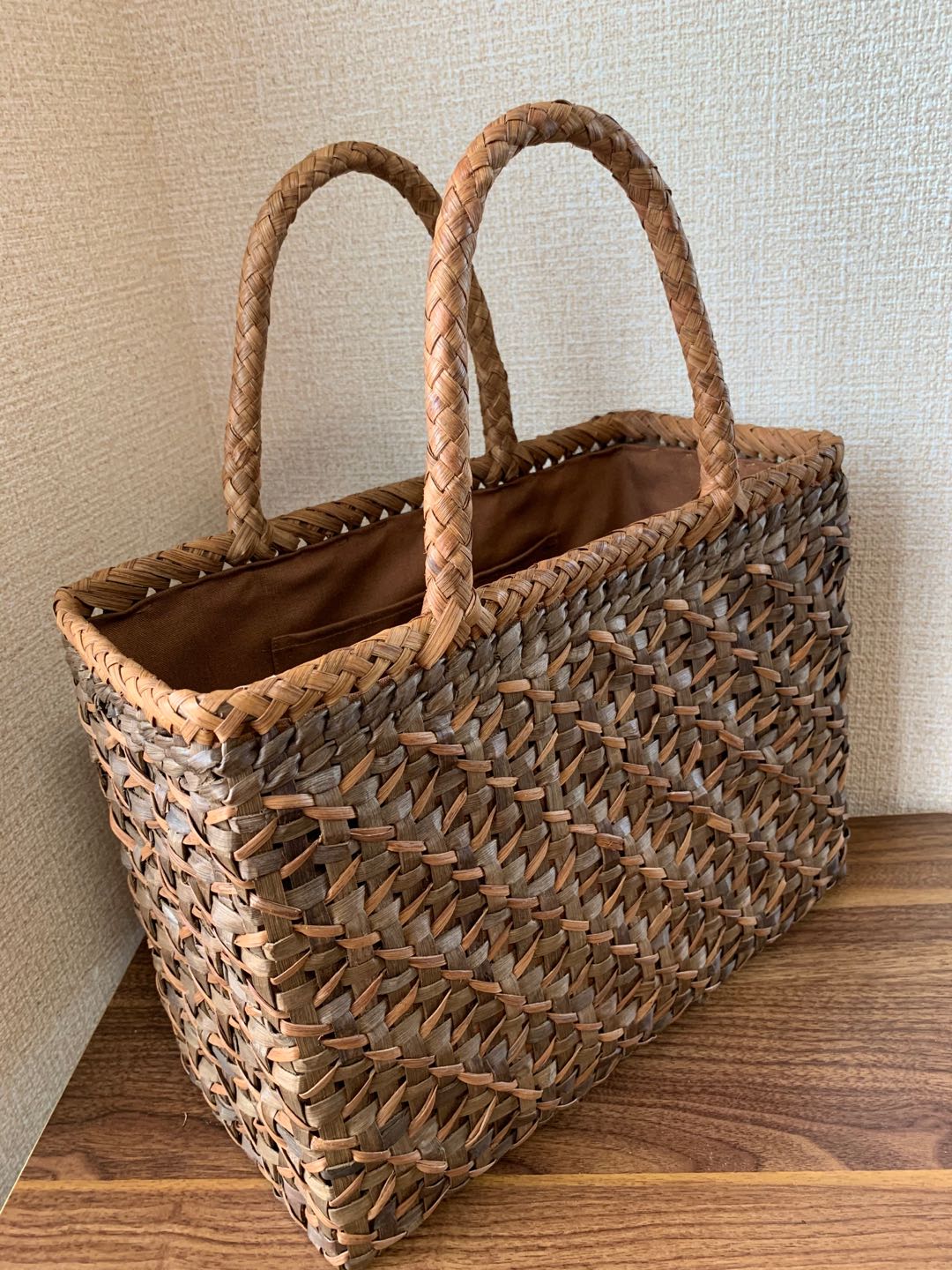 楽天市場】胡桃と山葡萄 胡桃かごバッグ、山葡萄かごバッグ 手作り 籠