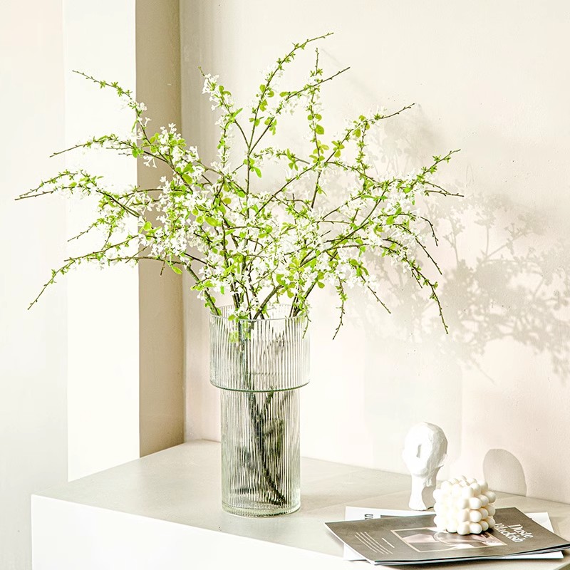 楽天市場】フェイクグリーン 枝 卓上 H85cm 単品花材 造花 アーティ