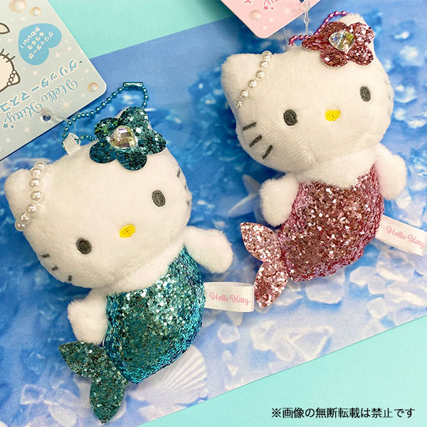 楽天市場】サンリオ ハローキティ グリッター マーメイド マスコット