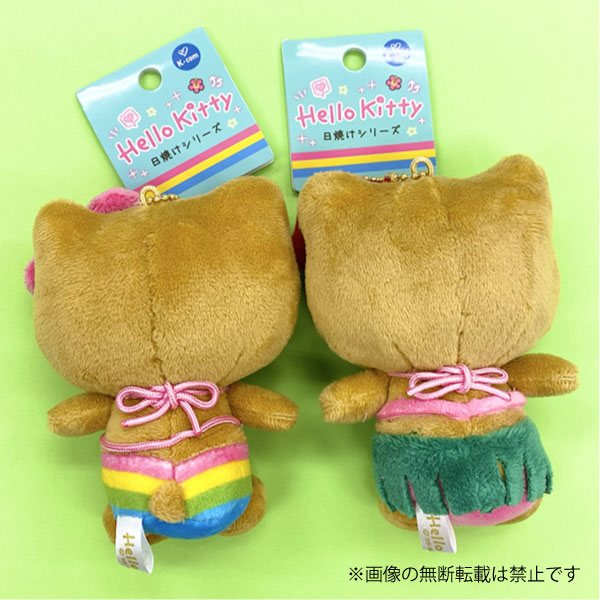 楽天市場】サンリオ ハローキティ 日焼け マスコット キーホルダー