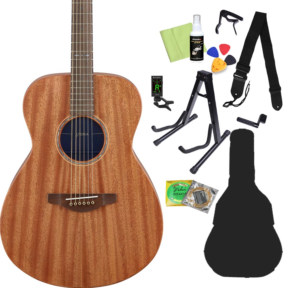 楽天市場】YAMAHA STORIA アコースティックギター初心者12点セット