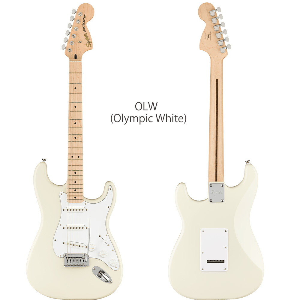 楽天市場】Squier by Fender Affinity Series Stratocaster Maple