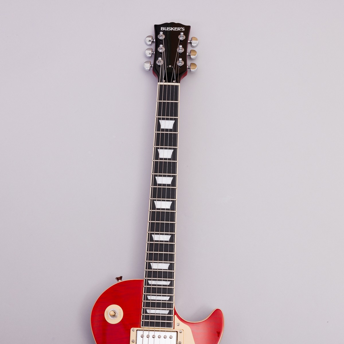 楽天市場】BUSKER'S BLS-500 HCS レスポールスタンダード ステンレス