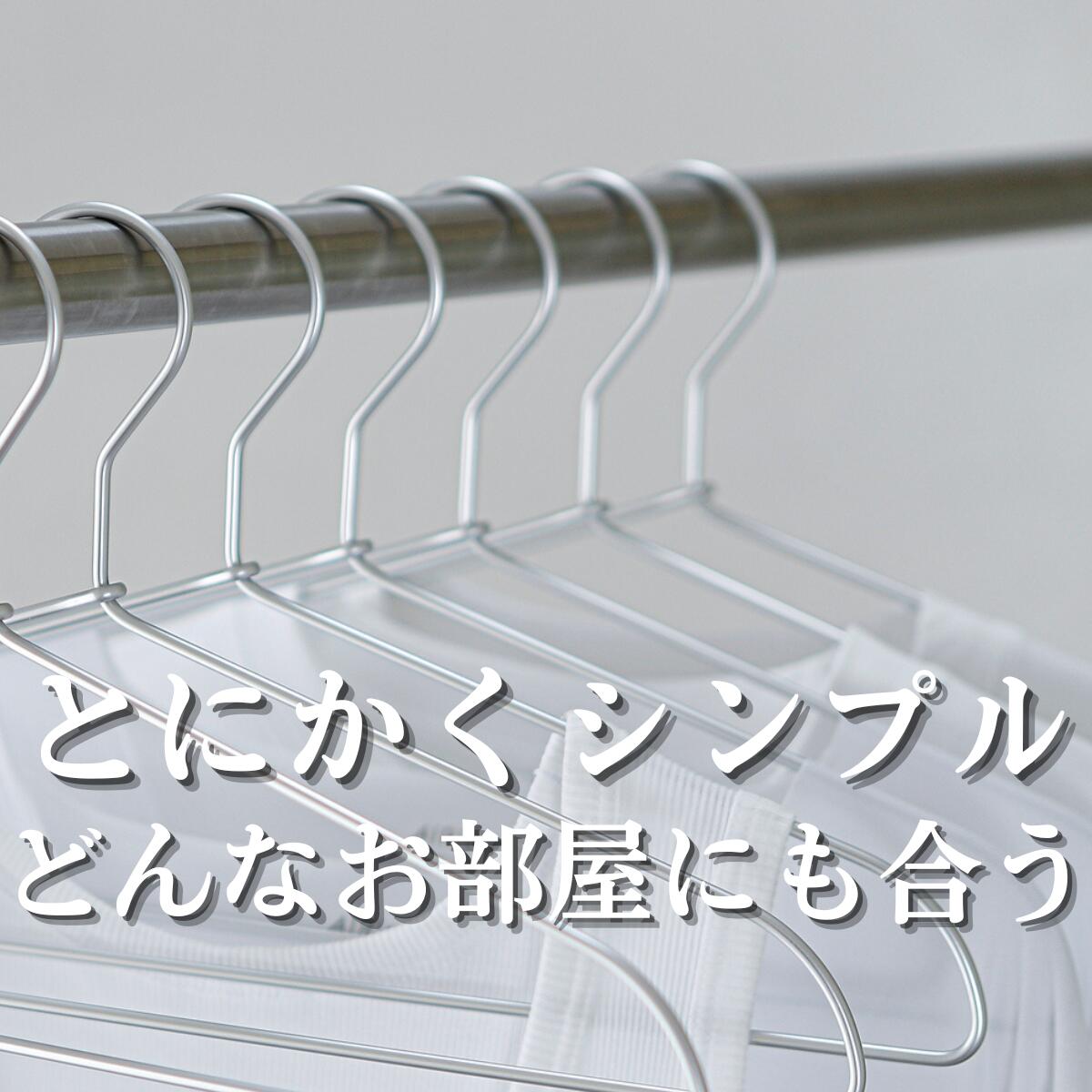 楽天市場】【お買い物マラソン中☆店内P5倍】アルミハンガー 20本