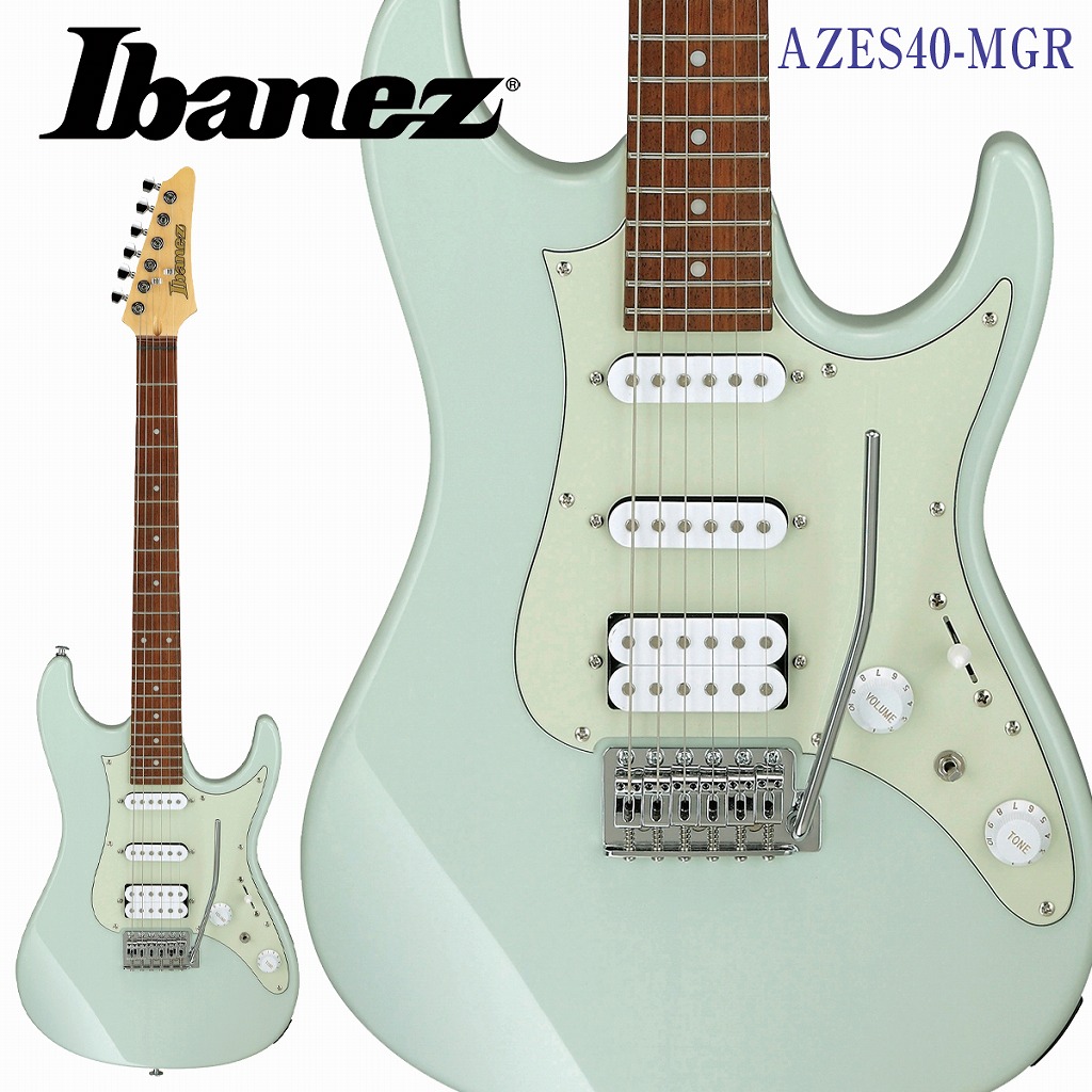 楽天市場】Ibanez AZES40-MGR : 下倉楽器 楽天市場店