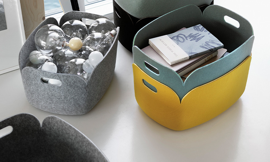 楽天市場】MUUTO ムート RESTORE リストア バスケット BASKET フェルト