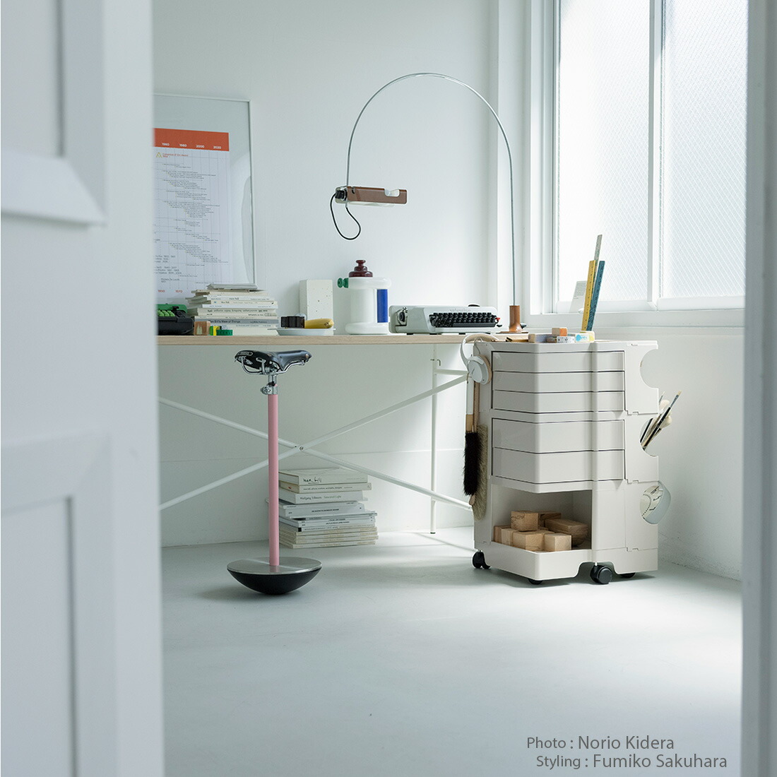 楽天市場】【正規品】ボビーワゴン 3段5トレイ stonewhite ストーン