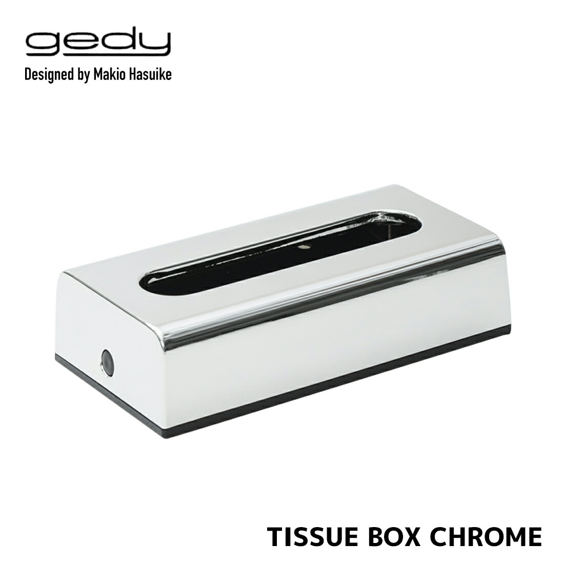 楽天市場】gedy ゲディ ティッシュボックス クローム Tissue Box