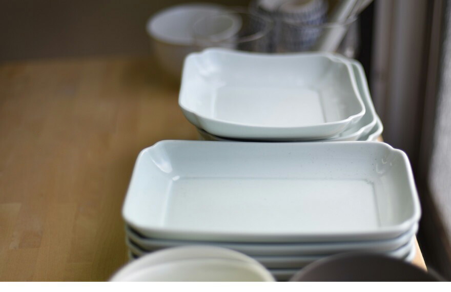 楽天市場】東屋・あづまや 木瓜角皿 土灰 正角 AZKG00602白岳窯 天草陶