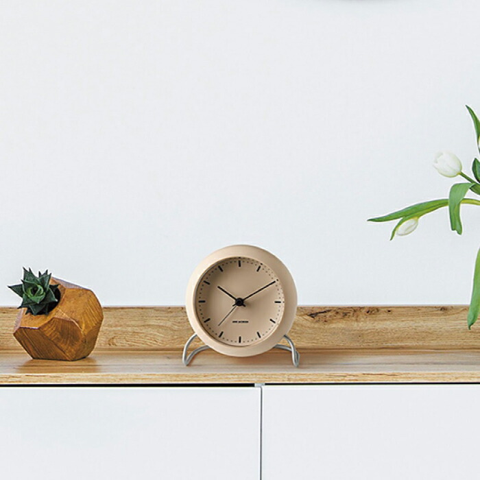 楽天市場】ARNE JACOBSEN アルネヤコブセン Table Clock CITY HALL