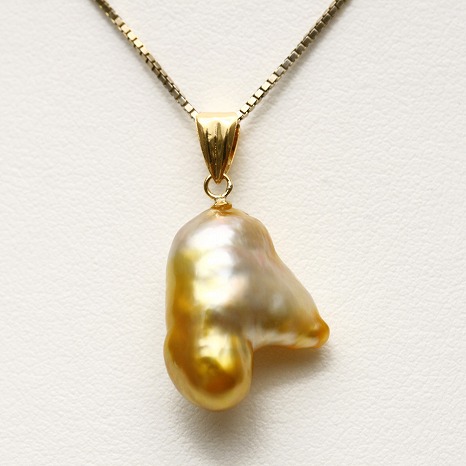 楽天市場】南洋白蝶真珠パールペンダントトップ ケシ 18×14mm