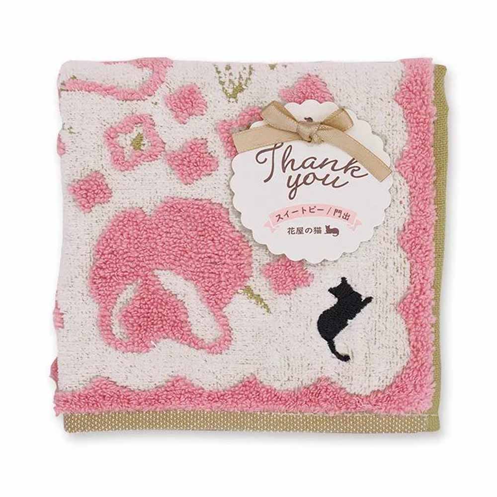 楽天市場】【ハンカチ】ギフトジャガードハンカチ 〜花屋の猫