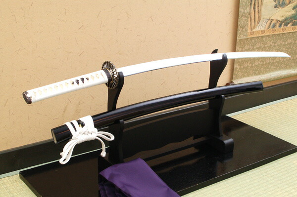 楽天市場】名刀シリーズ 模造刀 『菊一文字則宗 沖田総司愛刀』 木製柄