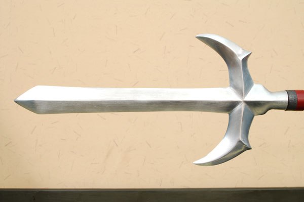 楽天市場】赤槍 真田幸村 大千鳥十文字槍 [ 美術刀剣 模造刀 模擬刀