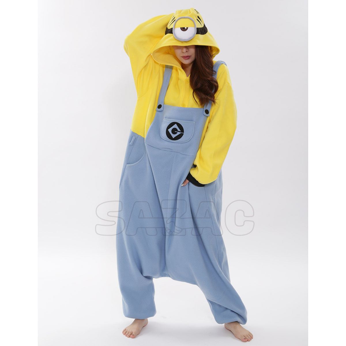 ハロウィン特価！ミニオンコスプレ 着ぐるみ 忘年会 二次会 余興 誕生