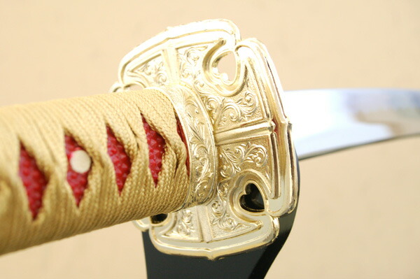 楽天市場】美貌の若武者 模造刀 『源義経』拵え コスプレのグッズ