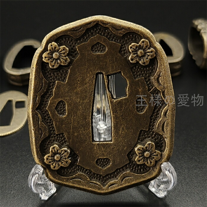 楽天市場】日本刀装具 日本陸軍 軍刀拵セット 合金製 刀鍔 縁頭目貫 単