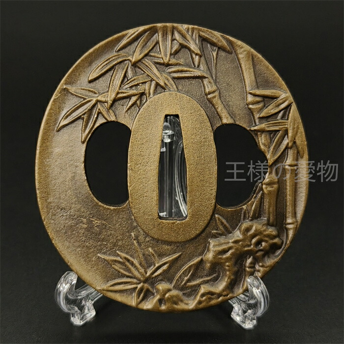 楽天市場】日本刀装具 刀鍔 燕図 合金製 金工 細工 鍔 つば 居合用