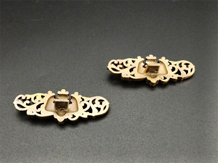 楽天市場】日本刀装具 目貫 家紋の図 五七の桐 銅製 絵金 金工品 細工