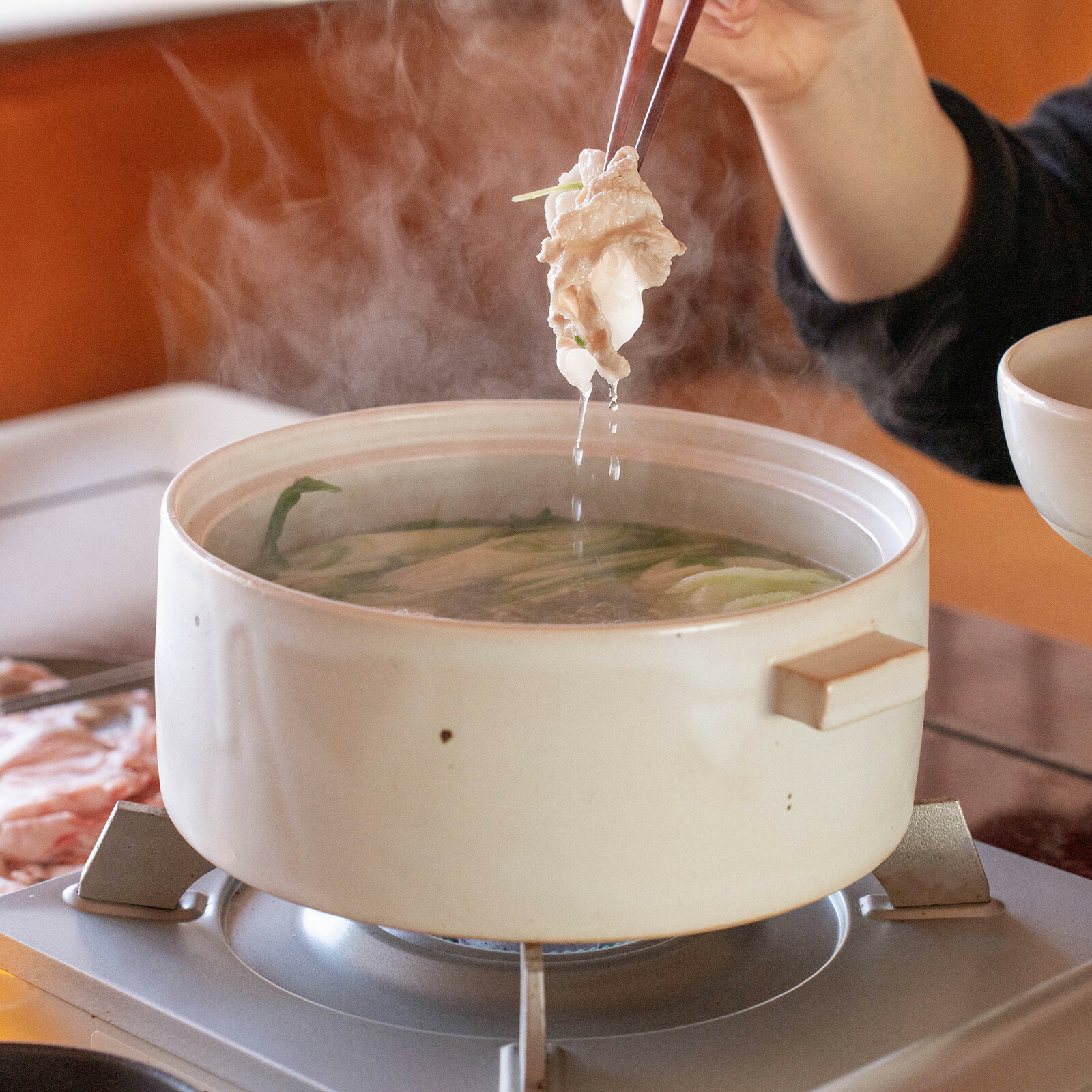 楽天市場】クラフト石川 かもしか道具店 平鍋 土鍋 7号 2人 3人 家族