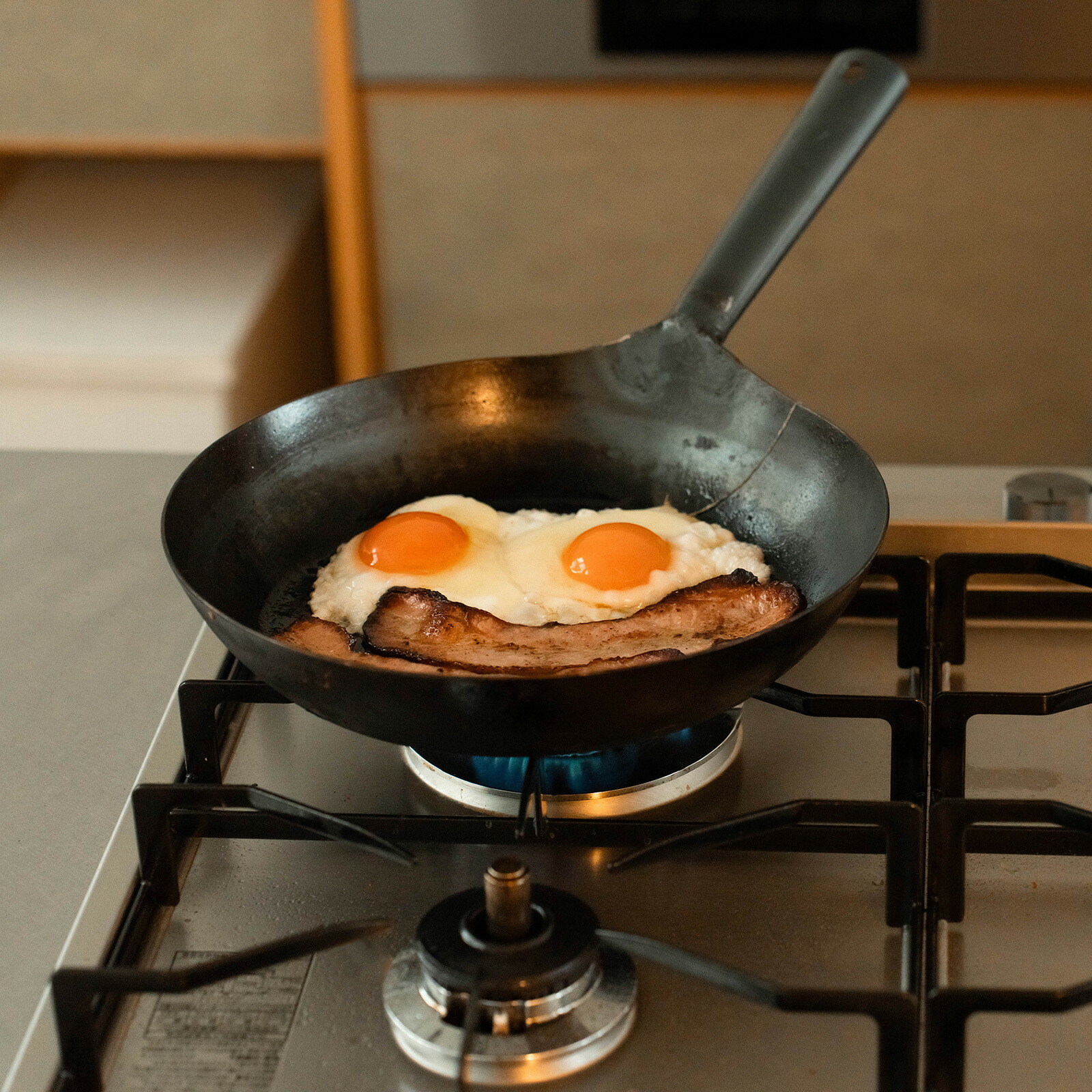 楽天市場】木屋 鉄のフライパン 打出しフライパン 山田工業 20cm 24cm