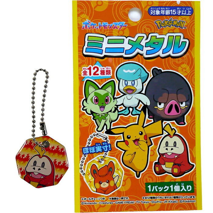 楽天市場】☆ゆうパケット☆ポケモン ミニメタル【24個入り】漫画