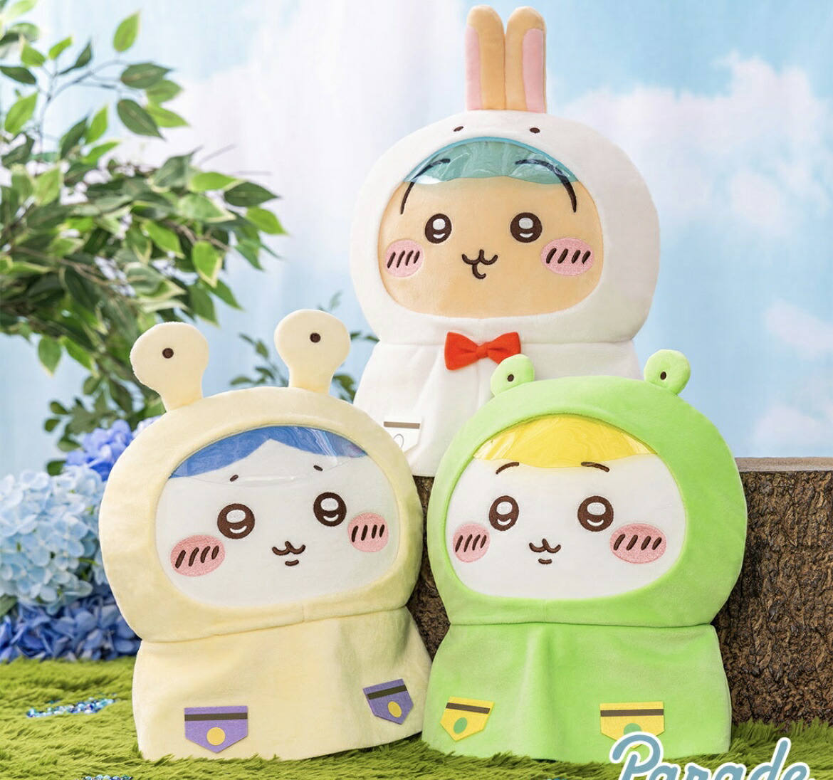 楽天市場】ちいかわ 雨の日BIGぬいぐるみ 約30センチ ハチワレ くり