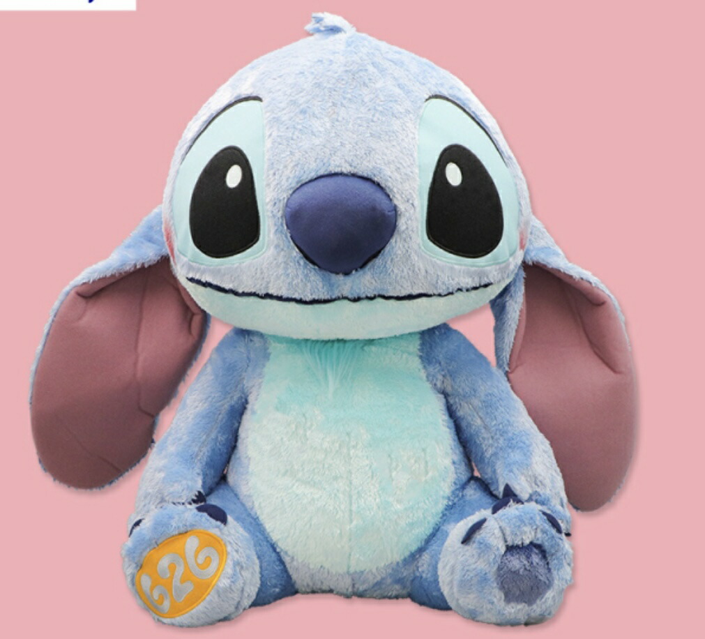 楽天市場】【スティッチ】FukuFuku 超超BIGぬいぐるみ 626 約50センチ