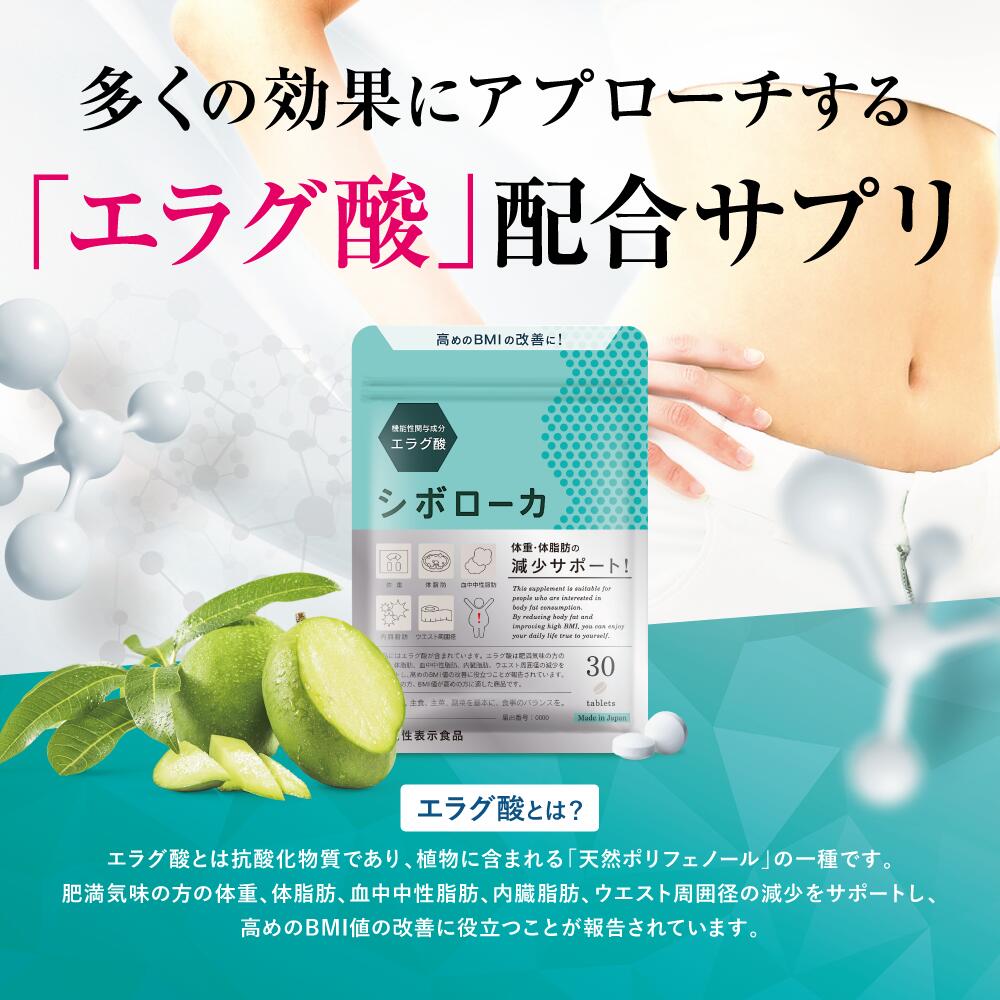 楽天市場】【公式】 シボローカ 体重 体脂肪 減少サポート ダイエット