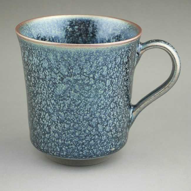 楽天市場】京焼 清水焼 油滴マグカップ 大輔 : 京焼清水焼専門店 松韻堂