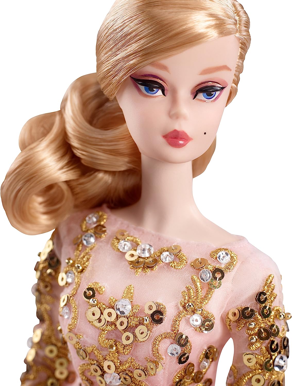 楽天市場】【即納】バービー人形 Barbie ブラッシュ＆ゴールド