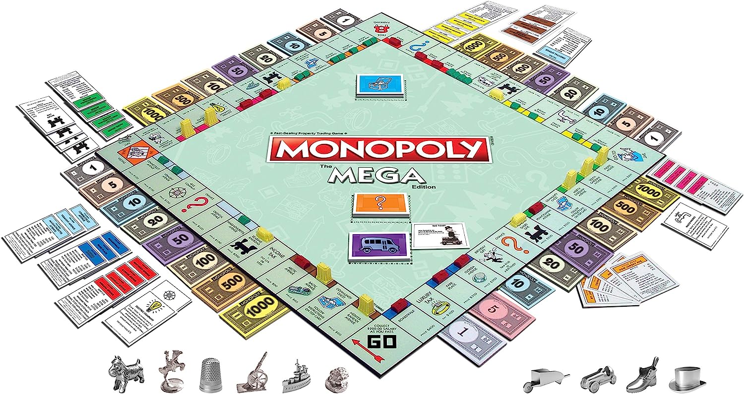 楽天市場】モノポリー メガエディション MONOPOLY 取引の速い不動産
