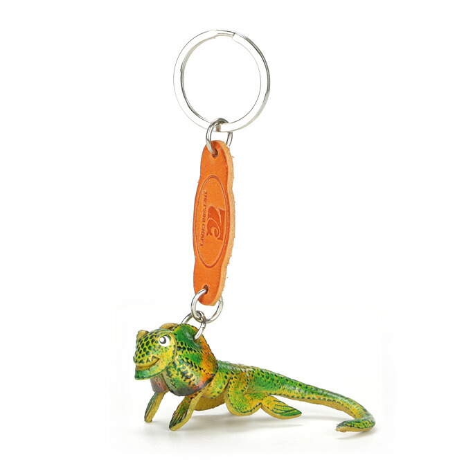 楽天市場】テプシリクラフト THEPSIRI CRAFT カメレオン レザーキー