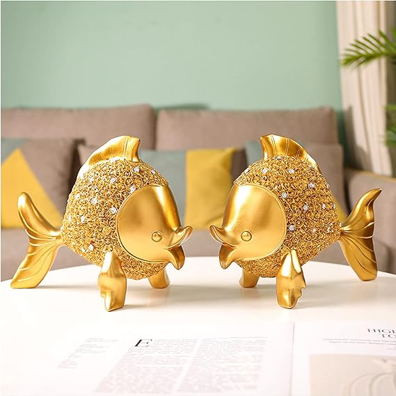 楽天市場】金魚 置物 家装飾用 金魚飾りインテリア 樹脂手工芸品 バラ