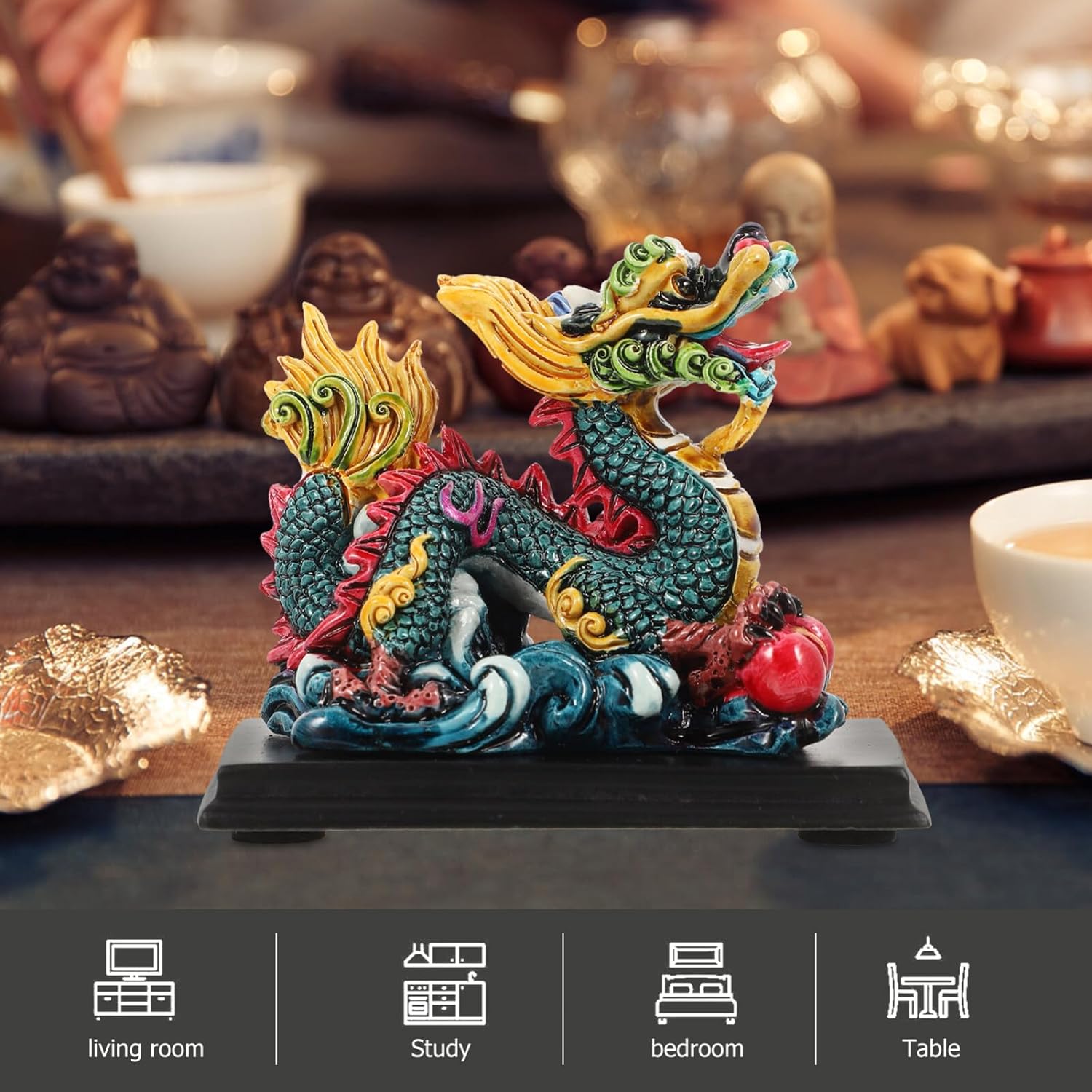 楽天市場】中国 黄道帯 置物： 風水 富 像 2024 新しい 年 マスコット