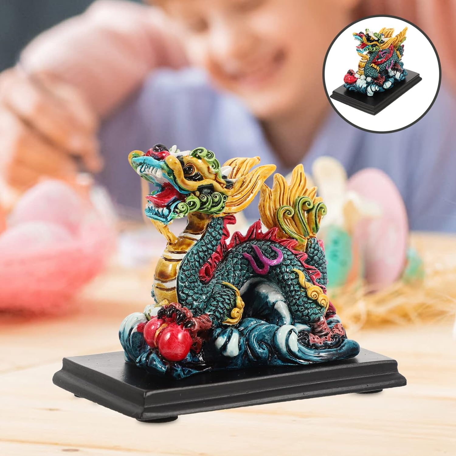 楽天市場】中国 黄道帯 置物： 風水 富 像 2024 新しい 年 マスコット