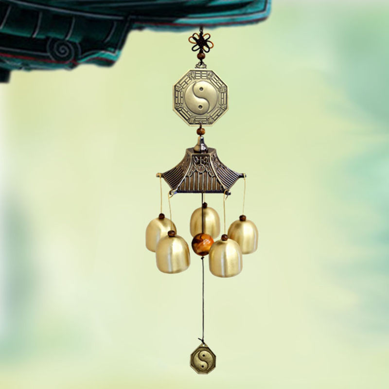 楽天市場】風鈴 ウィンドチャイム 開運 金運アップ 銅製 鎮宅 招財
