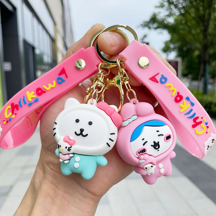 楽天市場】【ちいかわ×サンリオ】コラボ キーホルダー ちいかわ