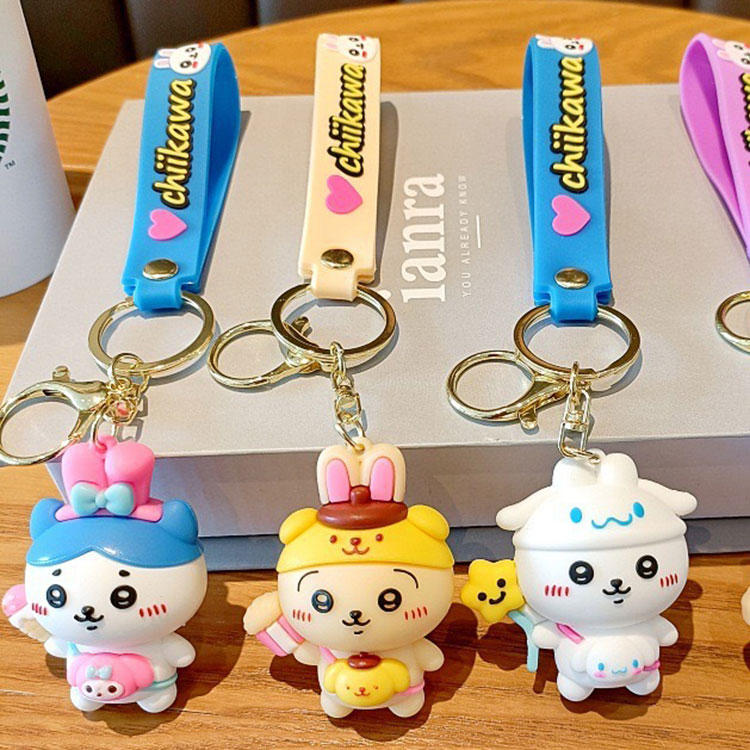 楽天市場】【ちいかわ×サンリオキーホルダー】 送料無料 うさぎ