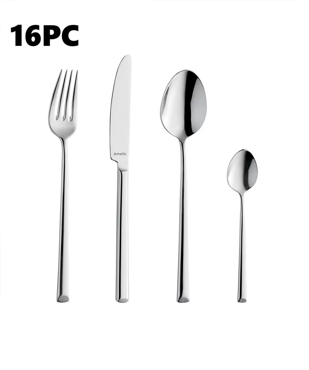 楽天市場】アメファ カトラリー 4人用 16点セット ステンレス