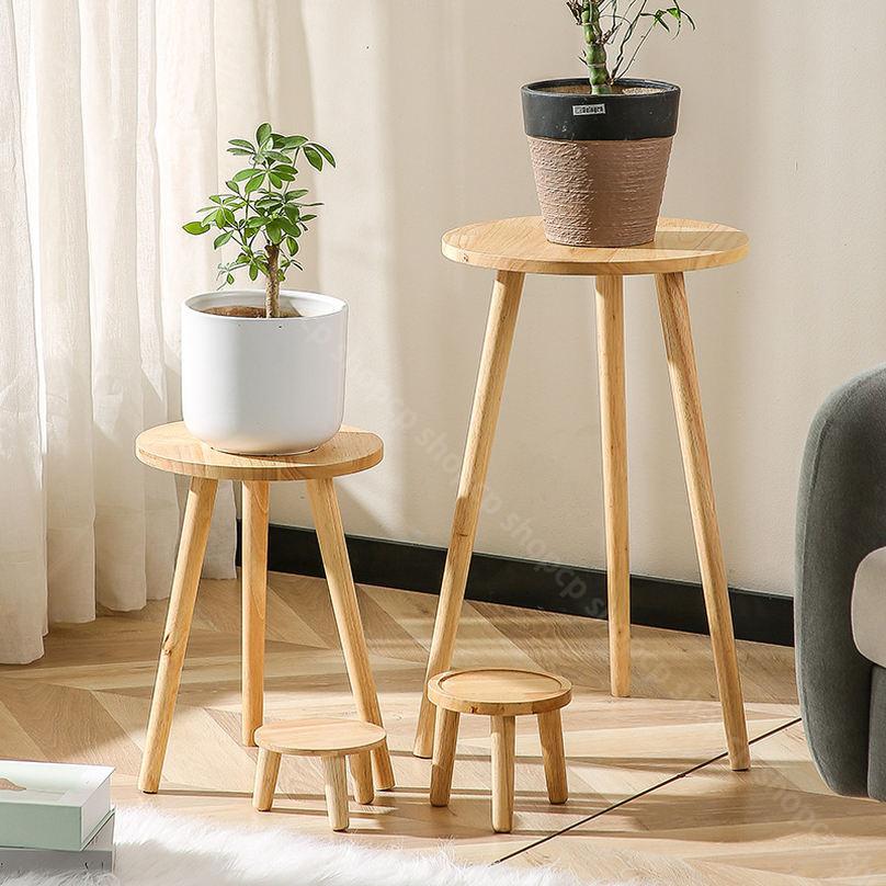 楽天市場】1000円OFFクーポン 花台 フラワースタンド 木製 天然木