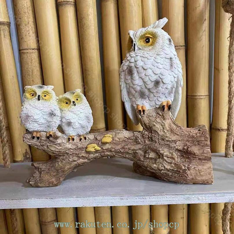 楽天市場】1000円OFFクーポン フクロウ 置物 風水 フクロウ 置物 玄関