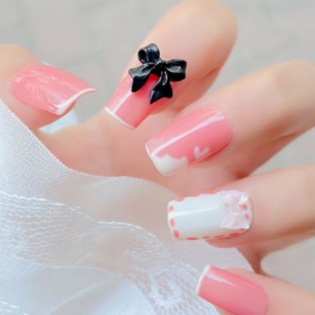 楽天市場】ネイルパーツ リボン 3Dネイルパーツ 大きめ 50個セット