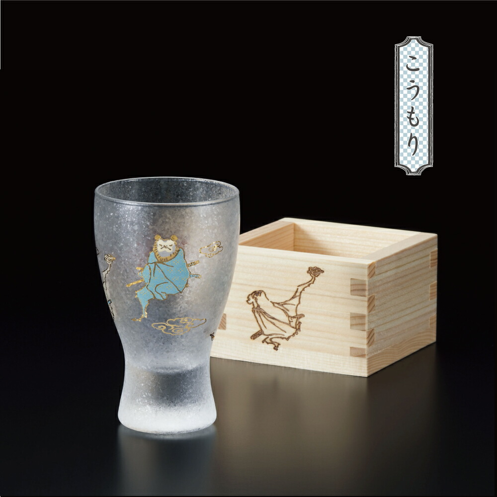 楽天市場】【LUCKY ANIMALS枡酒グラス】 レトロ アート 枡 マス